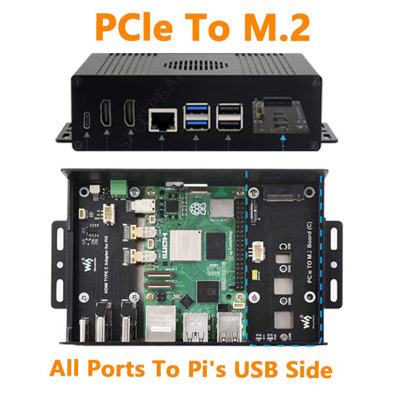 Raspberry Pi 5-boxbehuizing Ki - Nvme Ssd recensie en prijs